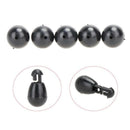 50PCS/Bag Black Quick Change Beads Carp Fishing Beads Line holder Terminal  A1U9