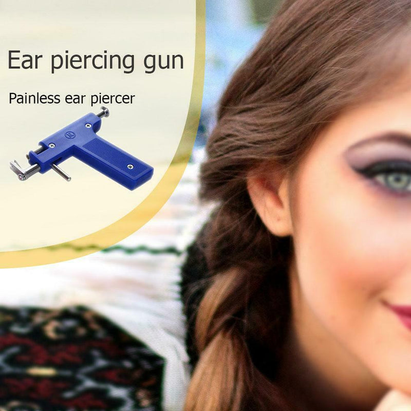 Ear Piercing Gun Earrings Studs Nose Navel Body Piercer Safety Tools Kit A