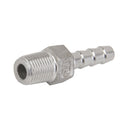 4Pcs 1/8"x6mm NPT Stainless Steel Thread Pipe Fitting Hose Tail Connector