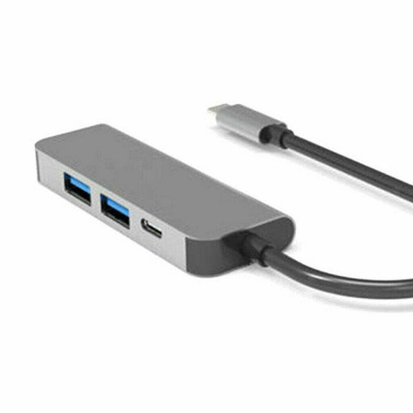 4in1 USB C to HDMI Adapter, USB 3.1 Type C to HDMI 4K Hub + USB 3.0 + USB-C