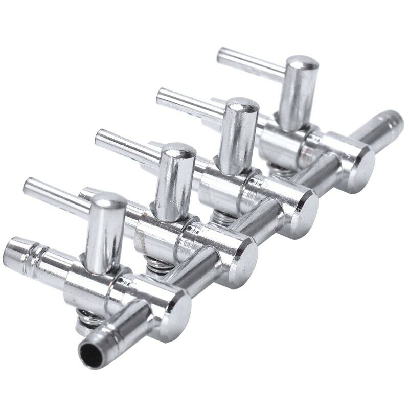 Aquarium Inline Air Flow Pump Splitter Control Valve 4 Way C8A2