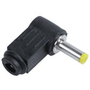 DC In-Line Plug Socket Jack Connector Male / Female, Right Angle Plug 1.7 x E1S3