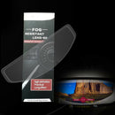 Universal Anti Fogging Mist Visor Ultra Clear Helmet Insert Film for Fog City