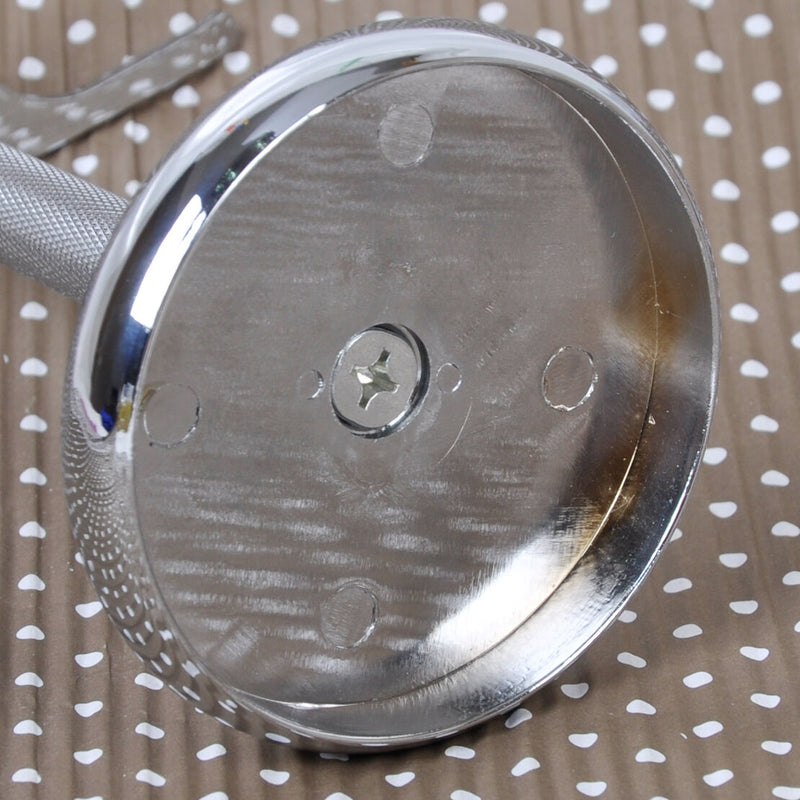 Men Shave Gift Luxury Chrome Alloy Shaving Stand Razor Brush Holder Barber Home