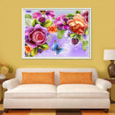 Rose DIY 5D Diamond Painting Embroidery Craft Needlework Home Decorate Gift