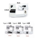 19mm Craft Stainless Steel Crimp Tool Practical Rolled Hem Feet Sewing Mach Y5Q5