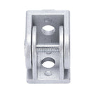 2Pcs/Lot Alloy Flexible Pivot Joint Connector For Eu Standard Aluminum Extr