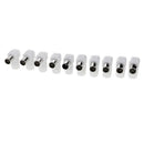 10x Right Angle 90 Degree F Connector RF Male Coaxial Plug For TV Aerial
