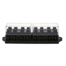 Case Box Holder Fuse Plug 12V 8 fuses for Car Auto
