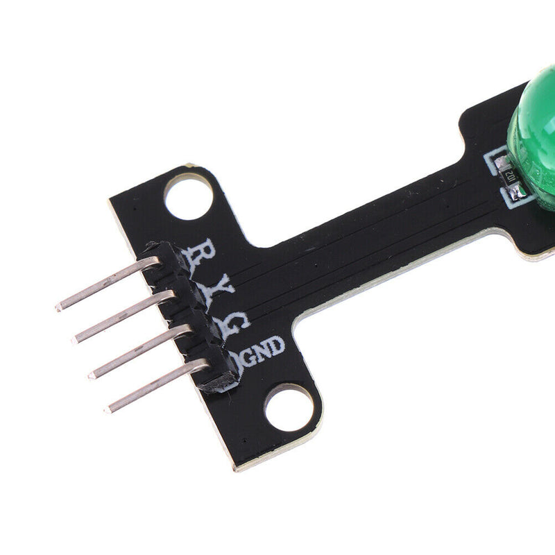 DC 5V mini led traffic light module 5mm red yellow green color led disp Gz J Gw
