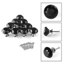 Diamond Shape Crystal Glass 30mm Kitchen Cabinet Door Drawer Knob Cupboard  P4B3