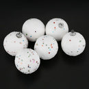 6PCS Christmas Snowball Balls Party Ornaments Xmas Tree Hanging Decoration  D6C4