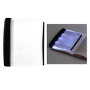 LED Book Light Reading Flat Plate Lamp Panel Travel Students Read in Car