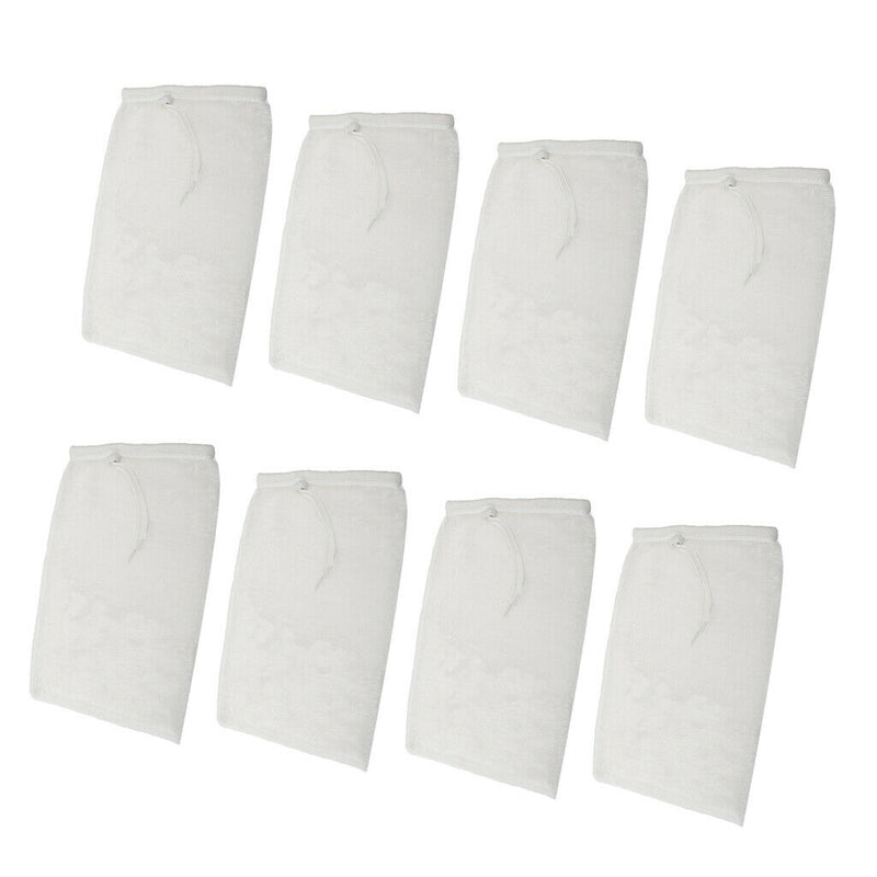 8x Reusable Sump Filter 20x35cm Ceiling Filtration Bag