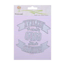 5pcs Believe World Cutting Die Stencil Scrapbook Embossing Album Paper Card