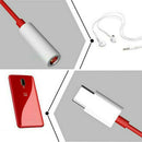 For Oneplus 7Pro Type C To 3.5mm Audio Cable Headphone Adapter USB-C Connector ^