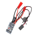 1X(Rc Car 10A Brushed Esc Two Way Motor Speed Controller No Brake For 1/16
