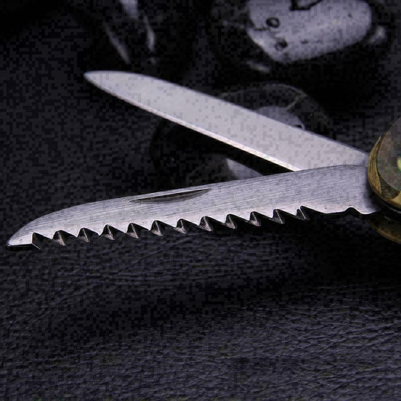 4 In 1 Multifunctional Tool Carabiner Hook Cutter Gear EDC Tool Camping Hot C9F6