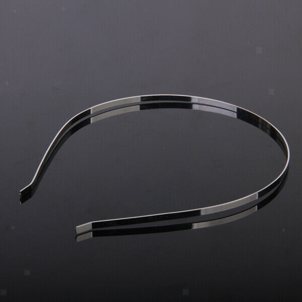 10Pack Blank Plain Metal Headband DIY Hair Band Accessory Craft 3mm