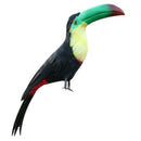 Artificial Xmas Feather Birds Toucan Tree Decorations Craft Ornaments
