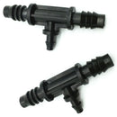 10 Pcs Tee Connector Use In The 8/11mm Tube Change In 4/7mm Barbed Connecto X4C7