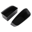 2Pcs Black Front Door Armrest Container Door Storage Box For-Audi Q5 2009-2 R3N4