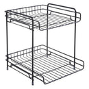 Double-Layer Tableware Storage Rack Holder Shelf Dish Drain For Kitchen Sto