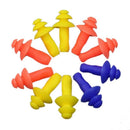 5X(New 5 Pairs Swimming Mushroom Ear Plug Soft Silicone Waterproof Protect O6O5)