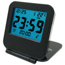 Alarm Clock Portable Foldable Tabletop Travel Digital Alarm Clock With Temp