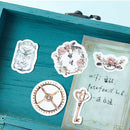 46pcs/box Stamp Boxed Stickers DIY Scrapbooking Paper DecorationSEAU