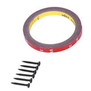 Automotive Retrofit General Carbon Fiber 3Fin Shark Fin Diffuser Abs Spoile
