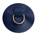 Quality 4"Stainless Steel Inflatable Boat Kayak Dinghy D-RING PVC Patch Blue