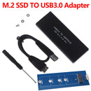 USB-C M.2 NGFF Hard Drive Enclosure B Key SATA SSD Reader to USB 3.0 Adapter FT