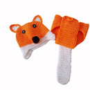 2pcs Newborn Baby Knitted Cap Toddler Underpants Photography Props Hat Suit