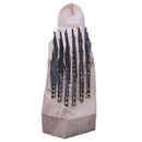 27.4cm Long Wooden Handle metal Wire Cleaning Brush Hand Tool