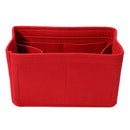 Home Storage Bag Felt Insert Bag Makeup Organizer Inner Purse Portable Cosm S1F6