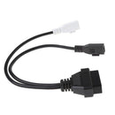 2X2 Pin To 16 Pin Female OBD2 Connector Adaptor Cable For VW AudiT Skoda VAG 1PC