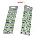 10pc/set AG4 377A LR626 SR626SW SR66 LR66 376 Alkaline Button Cell Watch Battery