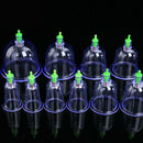 10pcs Medical Chinese Vacuum Body Cupping Massage Healthy Therapy Suction Set