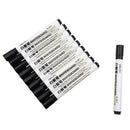 deli 10 Black Fine Nip Dry Erase Liquid Chalk Marker Pen for Whiteboard Wri Y5C4
