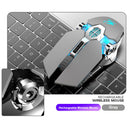 Wireless Gaming Optional Mouse 2.4G 2400DPI USB Rechargeable Mute Backlight Mice