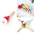 Toddler Wooden Instrument Rattles Musical Baby Rattle Shaker Toys NEWLY