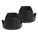 Replacement Camera Lens Hood forCanon EW-83J Anti-Glare Anti-scratch 2 Piece