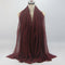 2 Pieces Jewish Elegant Soft Cotton Long Scarf