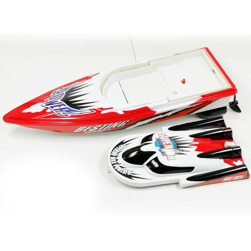 30m Control Rechargeable Fast Speed Remote Control Yacht 2 Motors Speedboat Boat