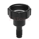 1000L IBC To 3/4" (20mm) Water Tank Garden Hose Adapter Fittings Black
