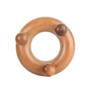 New Wood Body Reflexology Acupuncture Shiatsu Massager Roller Meridi 3C