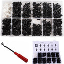 350Pcs Car Body Plastic Push Pin Rivet Fasteners Trim Moulding Clip Screw CEX