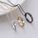 Best Friend Forever Best Bitches 3-Piece Love Break Heart Friendship Necklace