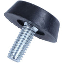 Furniture non-slip adjustable screw on leveling foot M6 thread 10 J8O9
